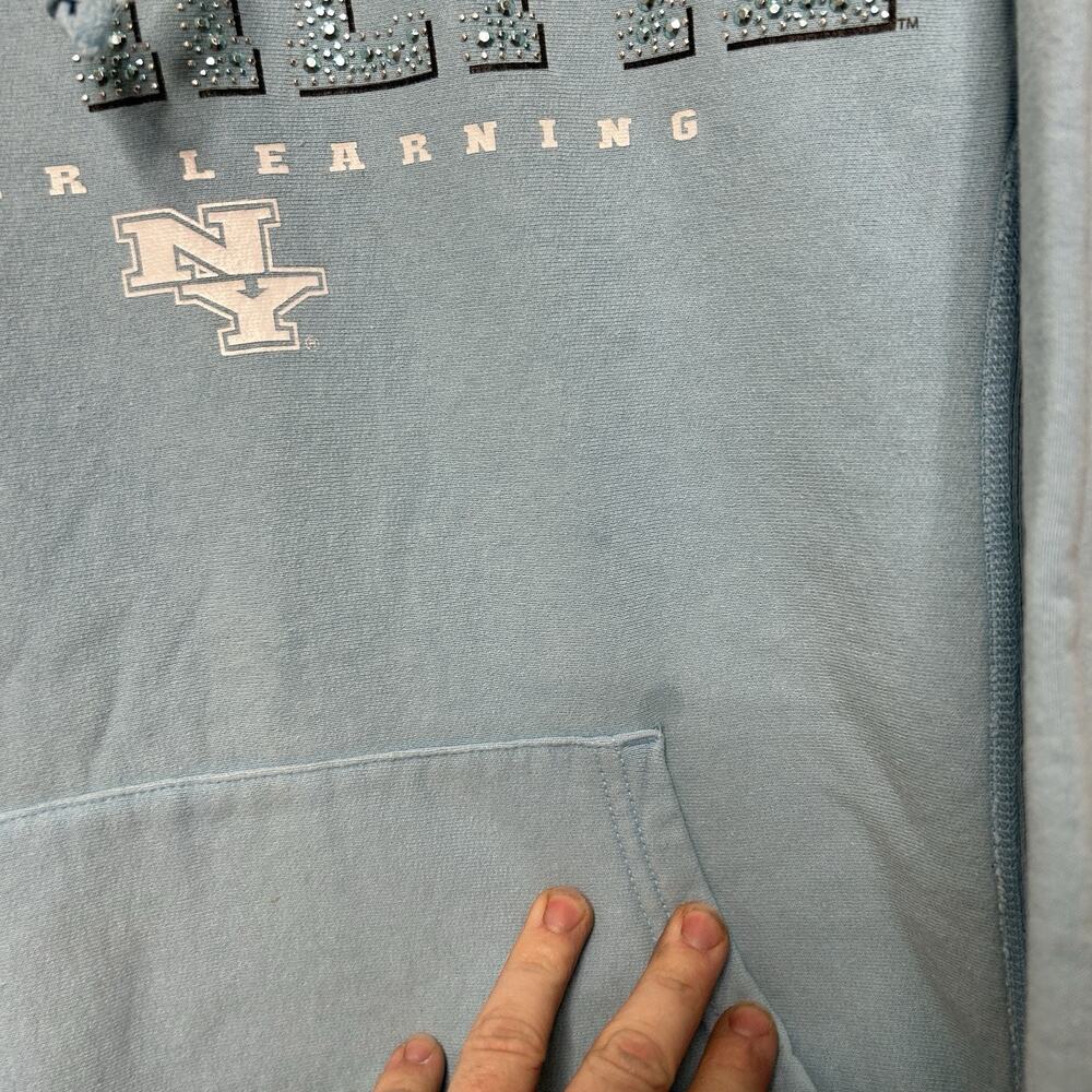 Supreme Higher Learning Gems Hoodie “Blue” SS20 - Picture 12 of 12